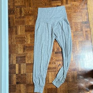 Grey maternity sweat pants
